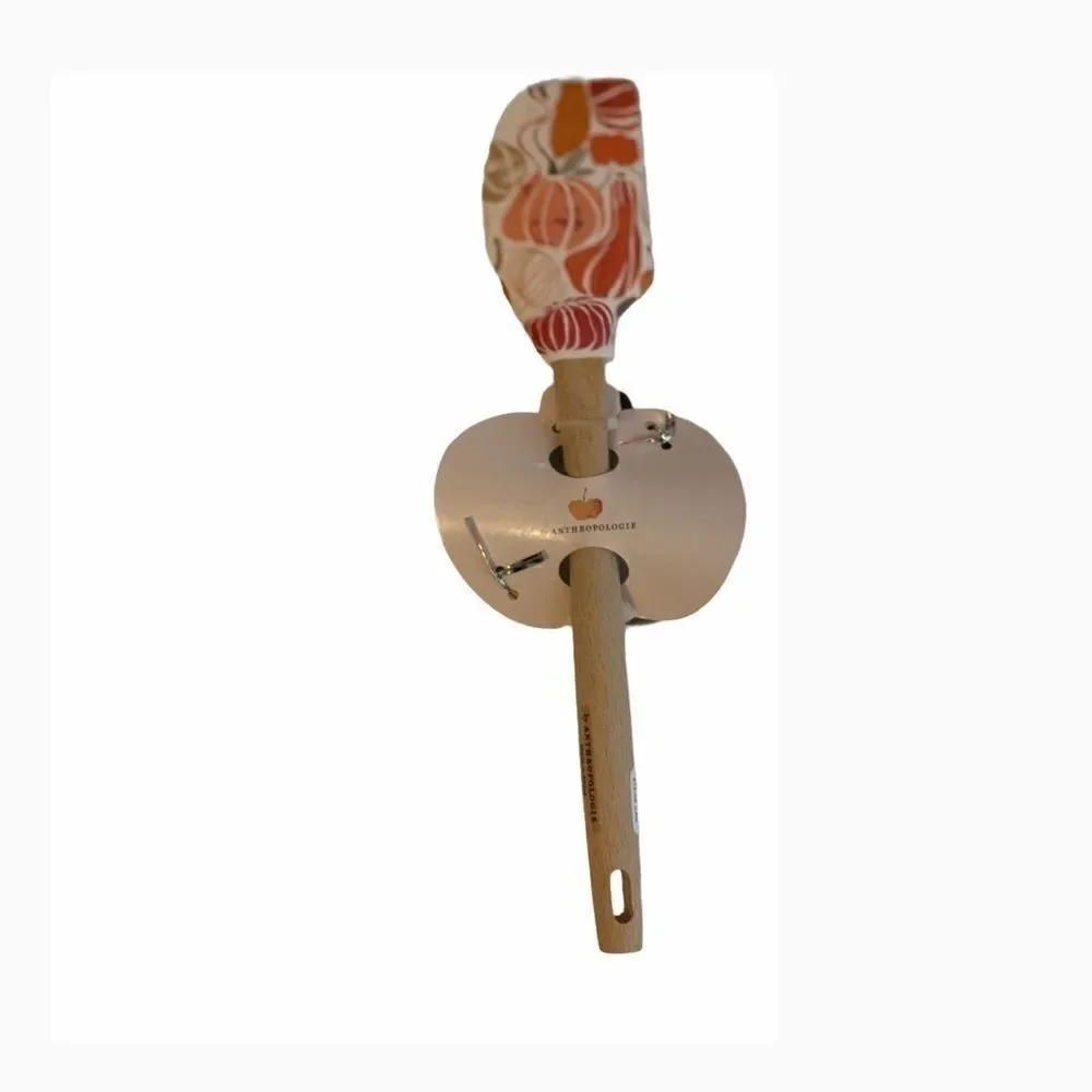 Anthro Pumpkin Spatula and Cookie Cutter Set